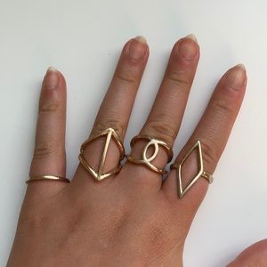ASOS ring set